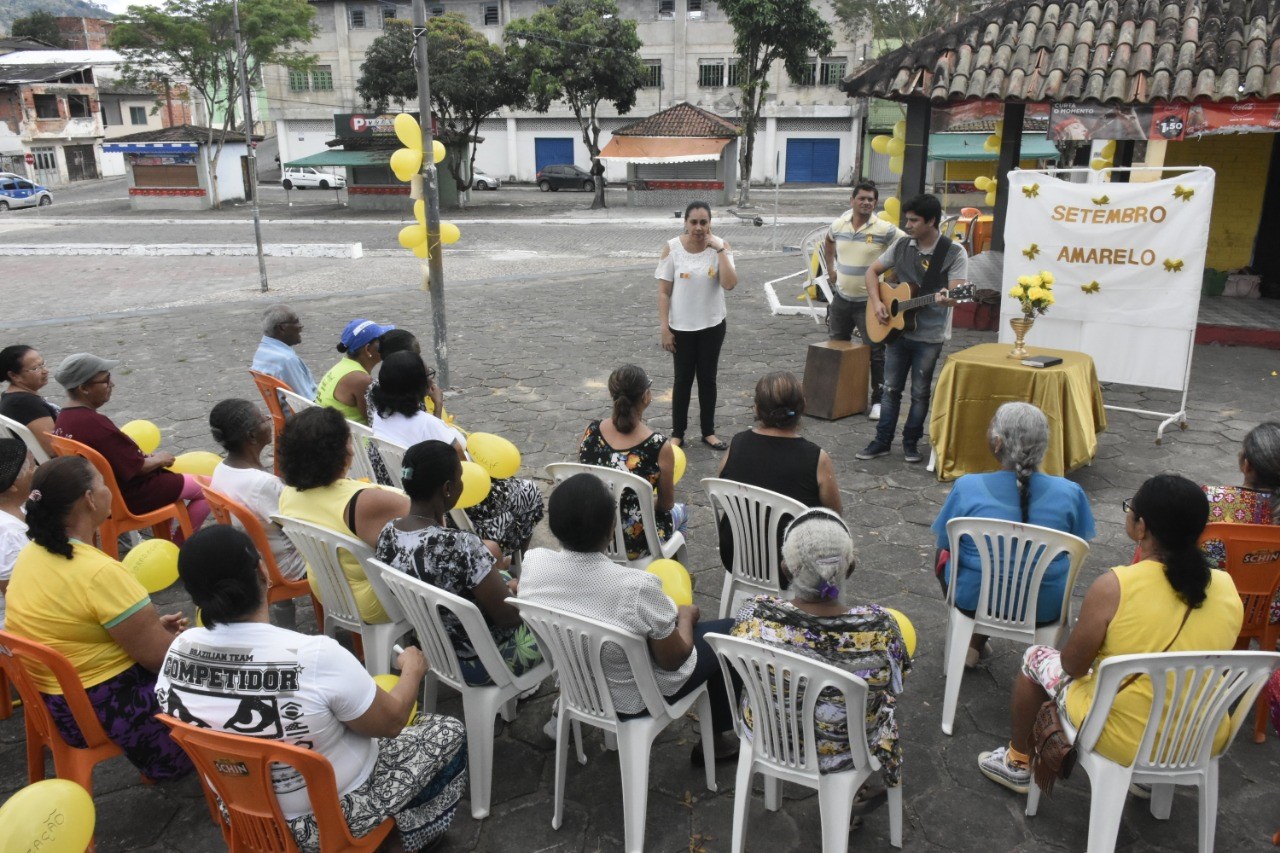 Camacã: PSF Luís Castro II realiza momento com idosos sobre Setembro Amarelo

